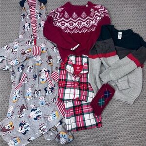 Festive Pajama and Sweater Collection